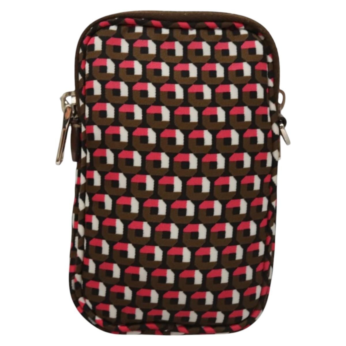 Prada Baguette Shoulder Bag Quilted Tessuto with Leather