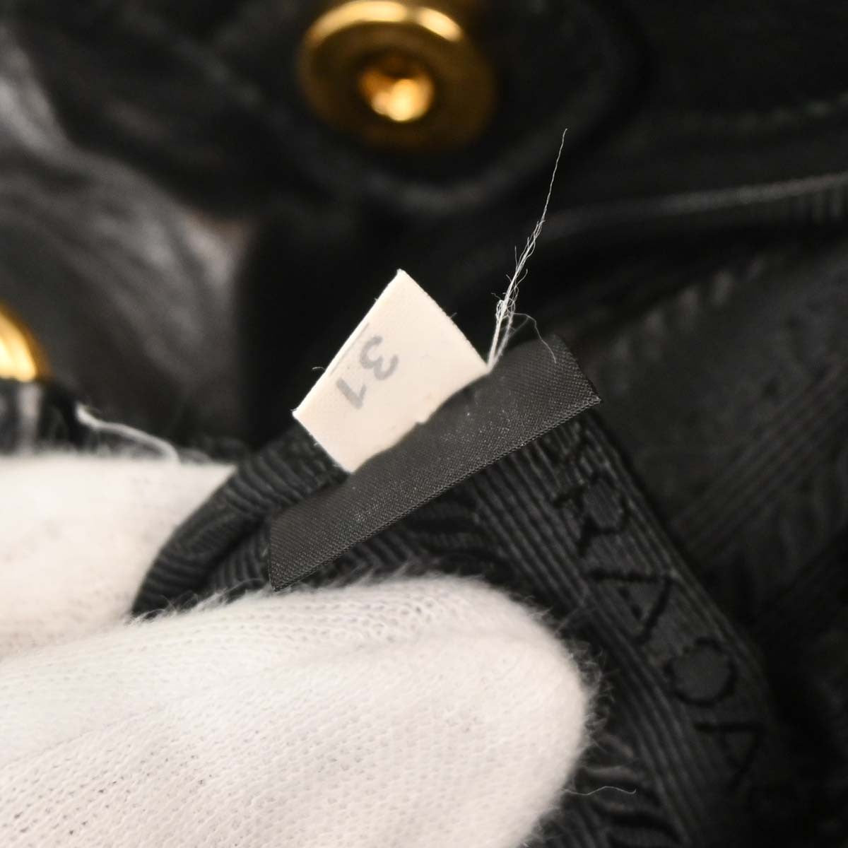 Prada Convertible Bow Tote Tessuto