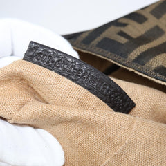 Fendi Open Shopping Tote Zucca Canvas