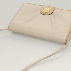 Celine Flap Shoulder Bag Leather
