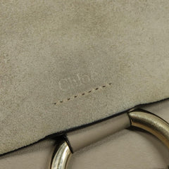 Chloe Faye Shoulder Bag Leather and Suede