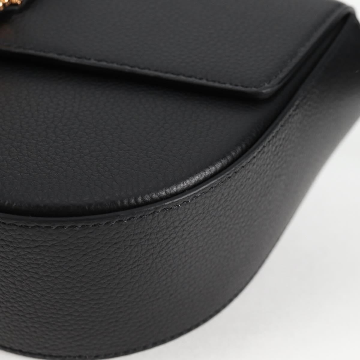 Versace Virtus Flap Messenger Bag Leather