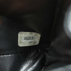 Chanel Vintage Double Sided Flap Bag Quilted Patent