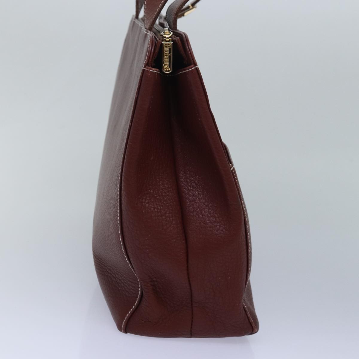 Burberry Handle Tote Leather