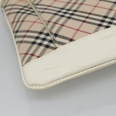 Burberry Zip Crossbody Bag Canvas