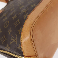 Louis Vuitton Alma Handbag Monogram Canvas