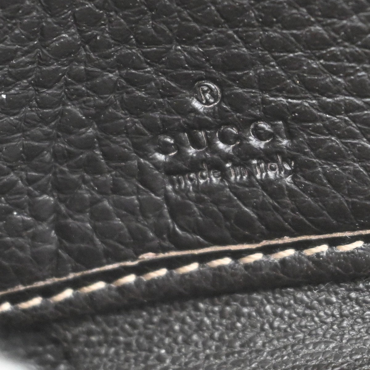 Gucci Icon Zip Around Wallet Guccissima Leather