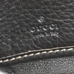 Gucci Icon Zip Around Wallet Guccissima Leather