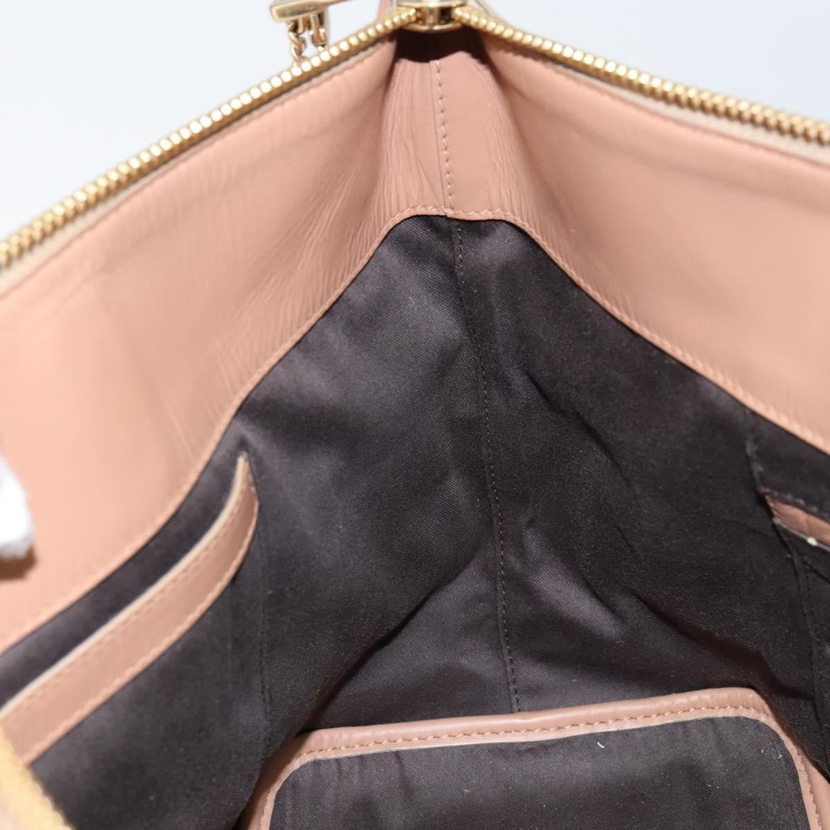 Chloe Bicolor Baylee Satchel Leather