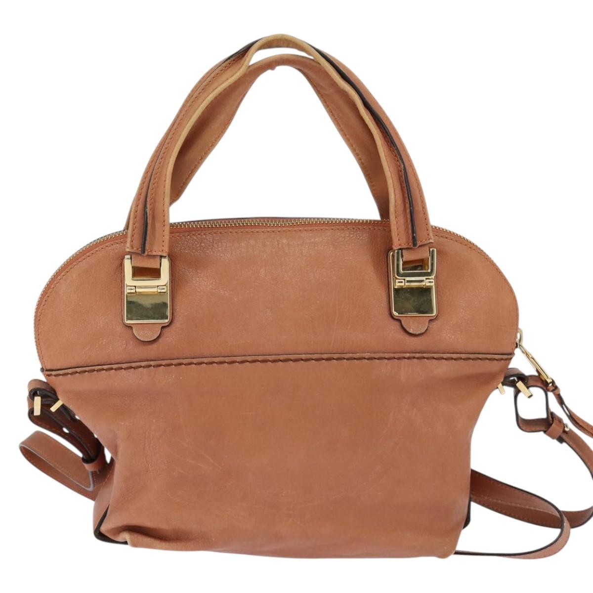 Chloe Angie Tote Leather