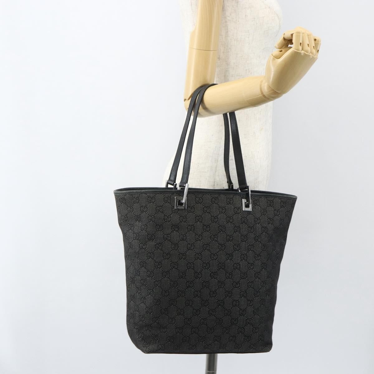 Gucci Vintage Bucket Shopping Tote GG Canvas