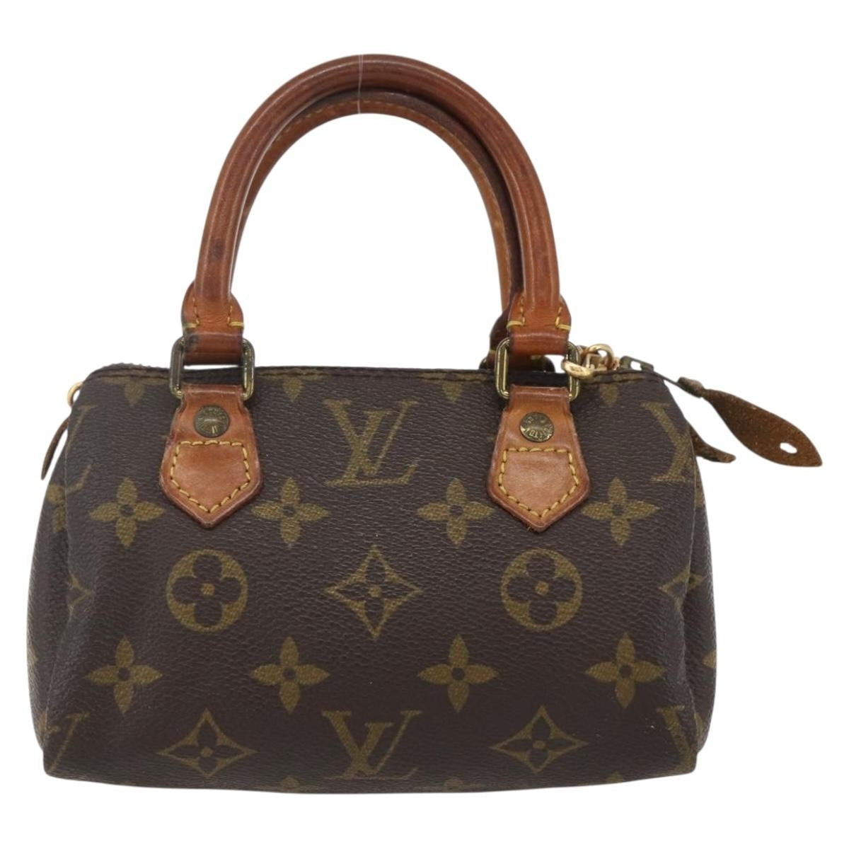 Louis Vuitton Speedy Mini HL Handbag Monogram Canvas