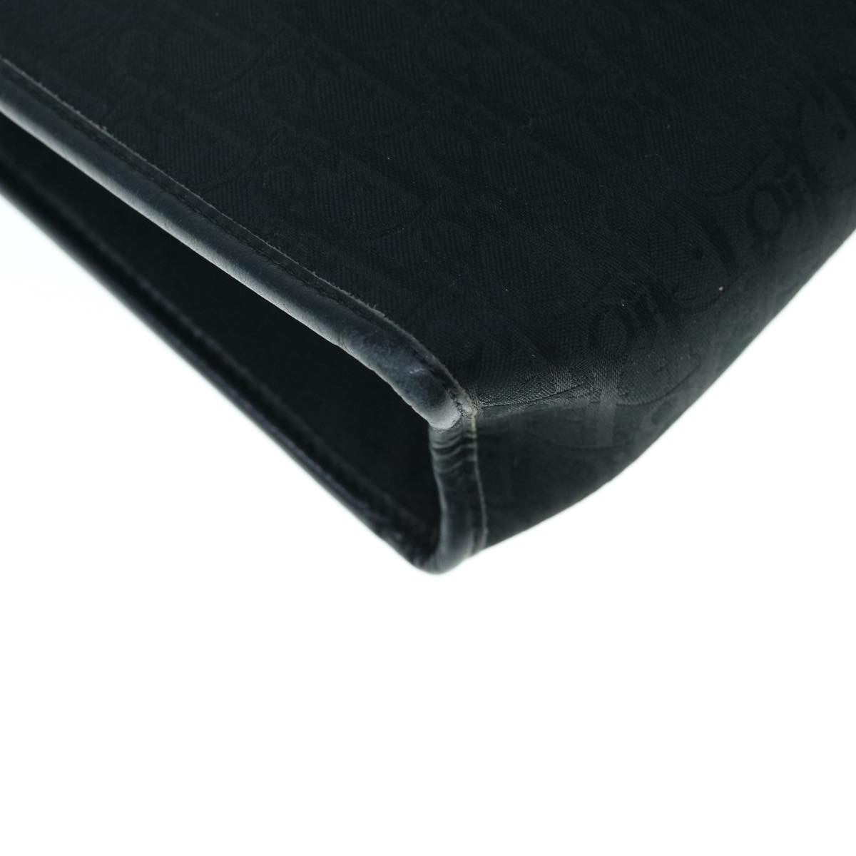 Christian Dior Vintage Trotter Pouch Diorissimo Canvas