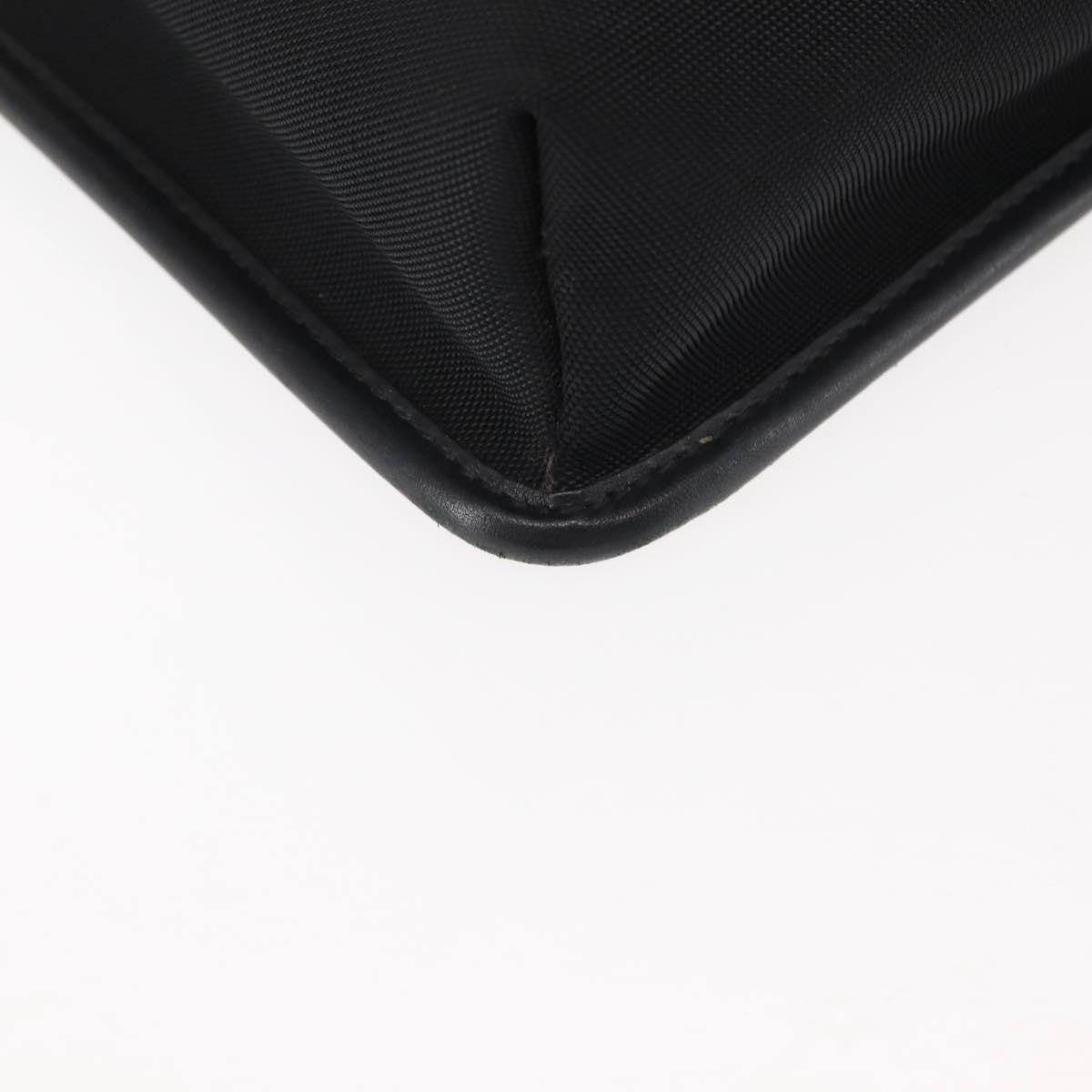 Gucci Vintage Flat Messenger Bag Nylon and Leather