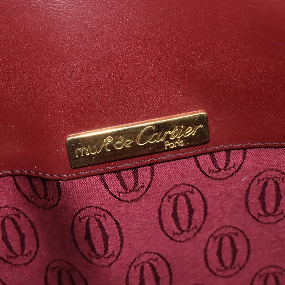 cartier Must de Cartier Shoulder Bag Leather