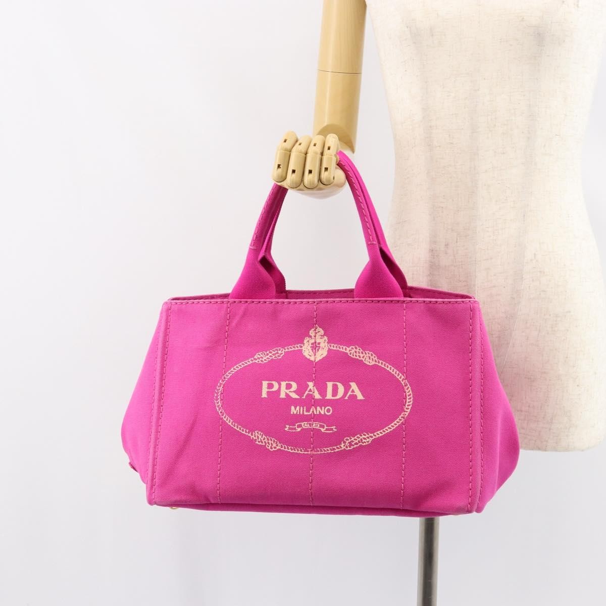 Prada Canapa Tote Canvas