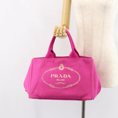Prada Canapa Tote Canvas