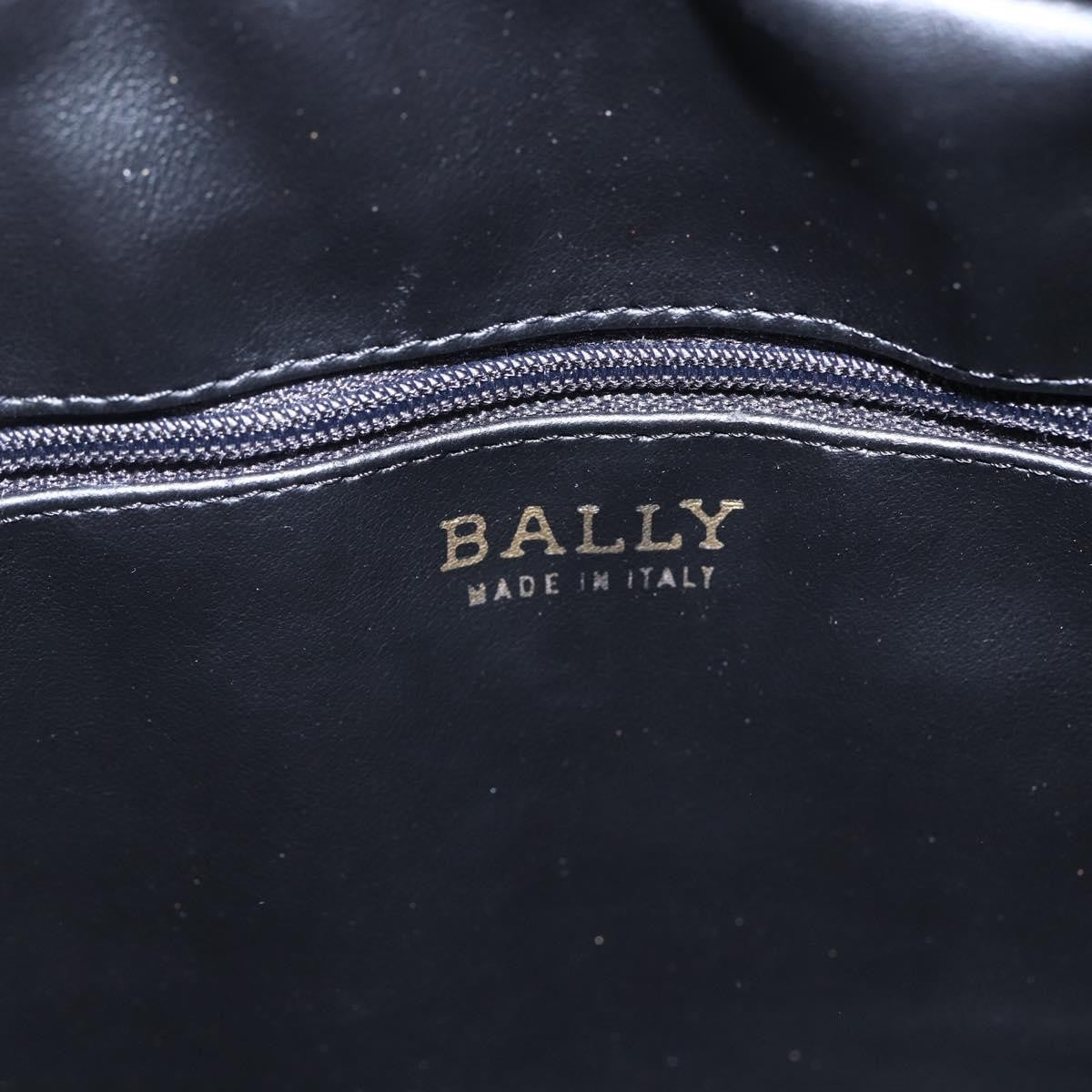 Bally Vintage Chain Shoulder Bag Quilted Leather