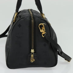 MCM Visetos logogramme Handbag Canvas and Leather