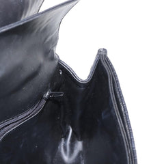 Bally Vintage Chain Shoulder Bag Quilted Leather