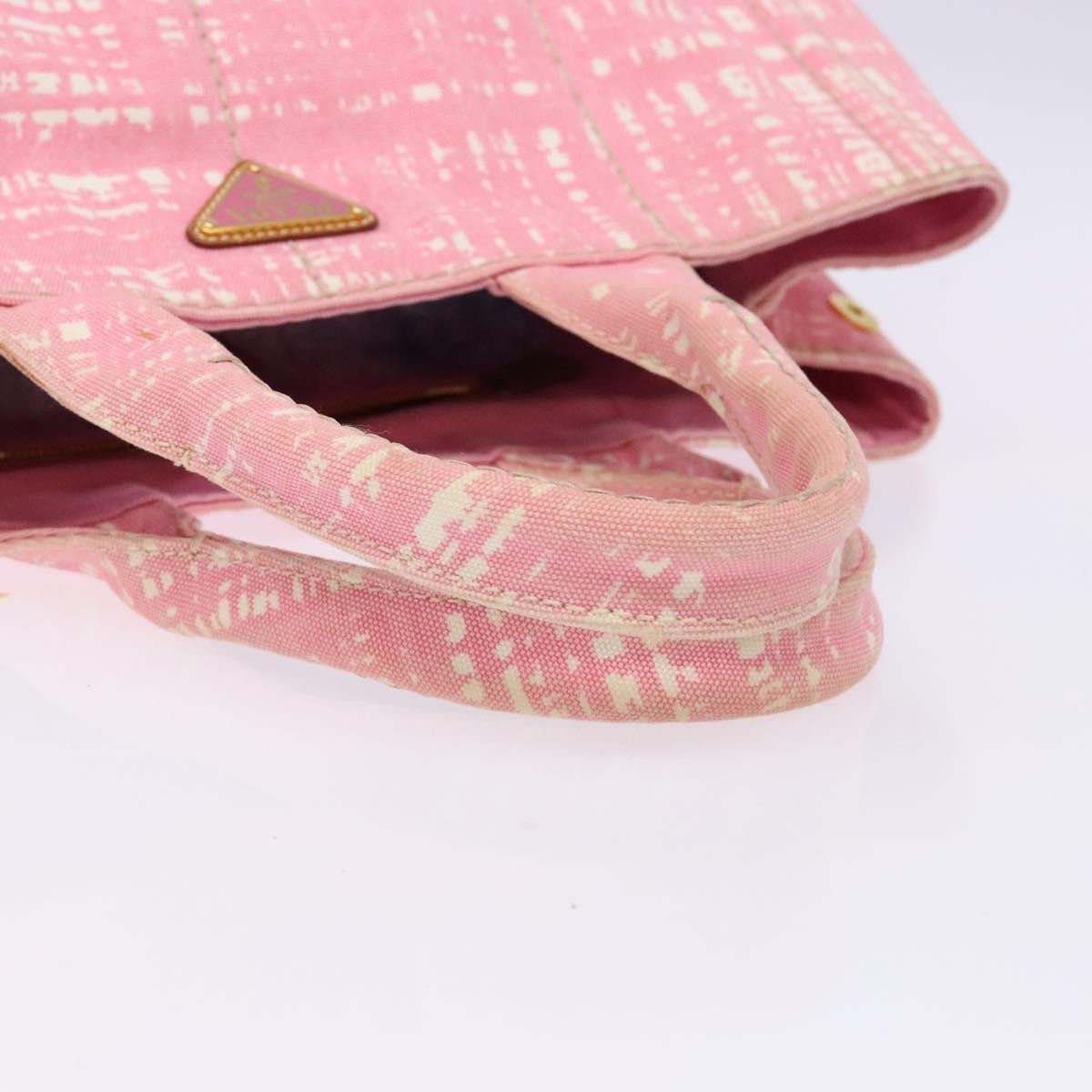 Prada Canapa Open Tote Canvas