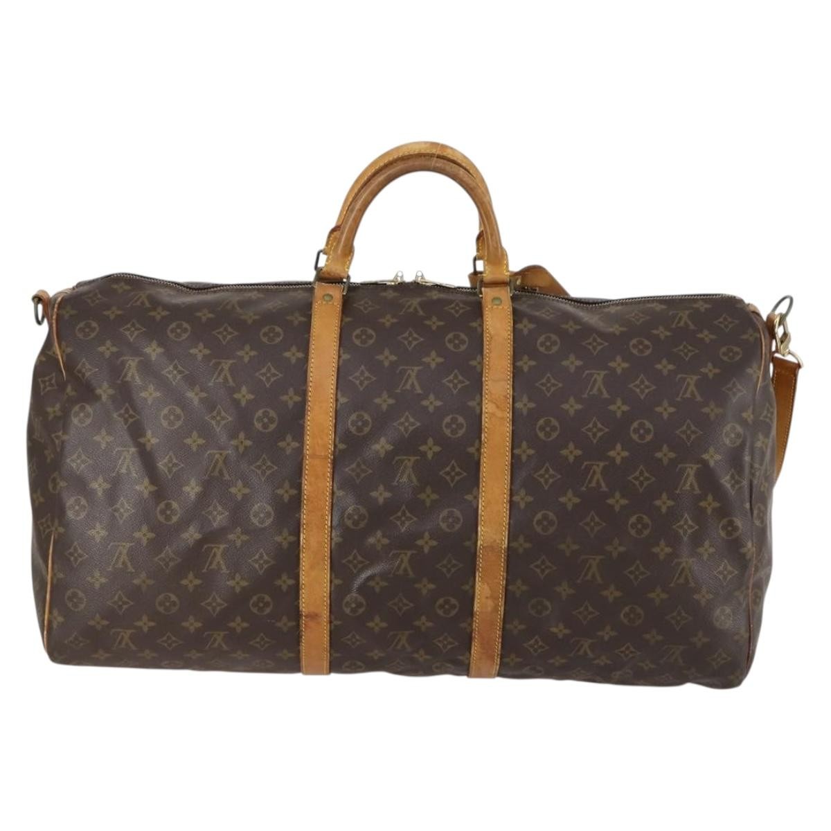 Louis Vuitton Keepall Bandouliere Bag Monogram Canvas