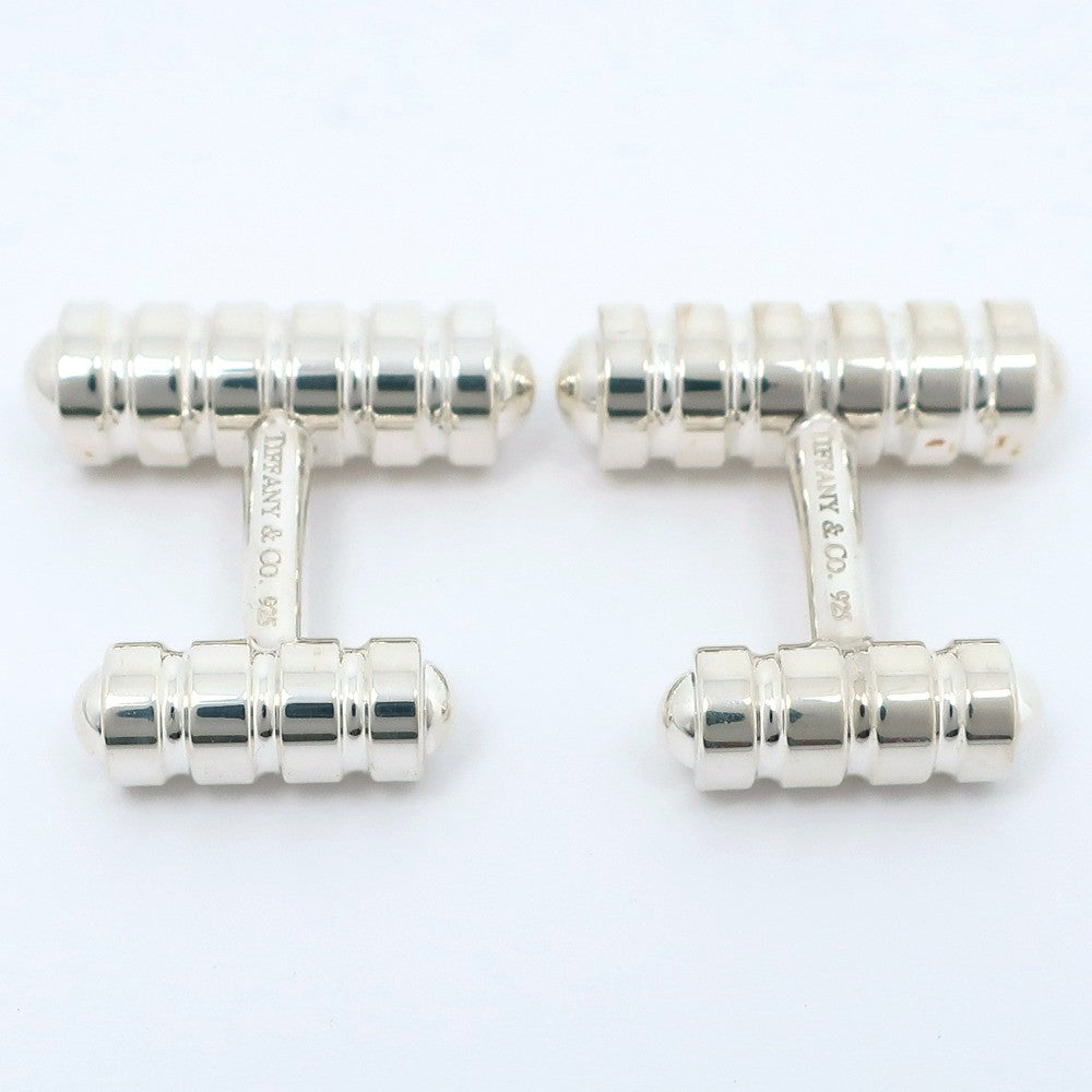 Tiffany & Co. Paloma Picasso Groove Cufflinks Silver