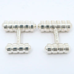 Tiffany & Co. Paloma Picasso Groove Cufflinks Silver