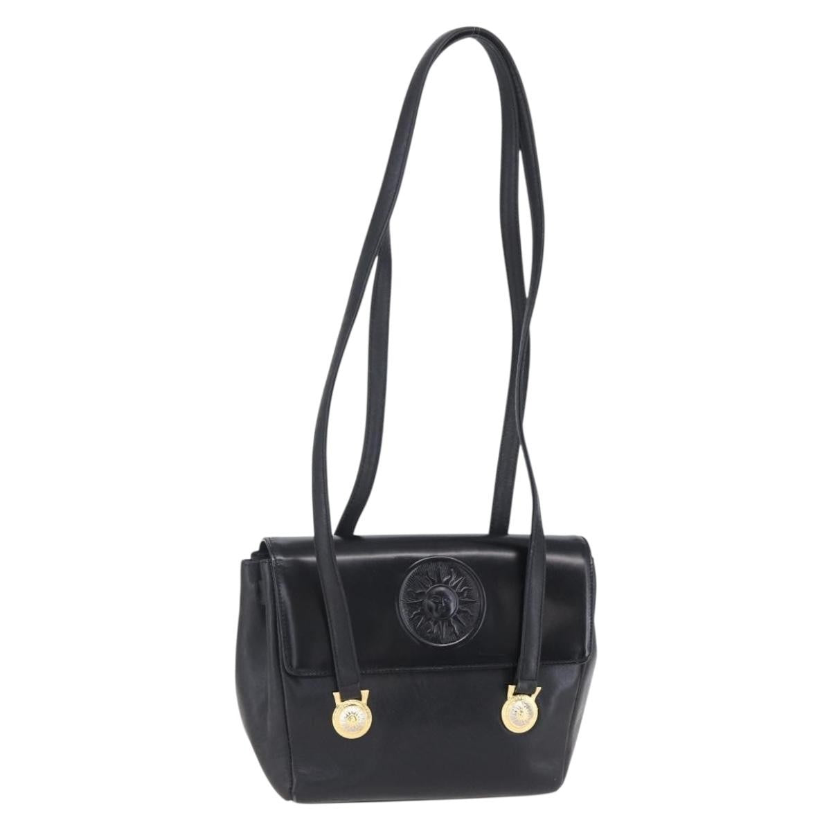 Versace Vintage Shoulder Bag Leather
