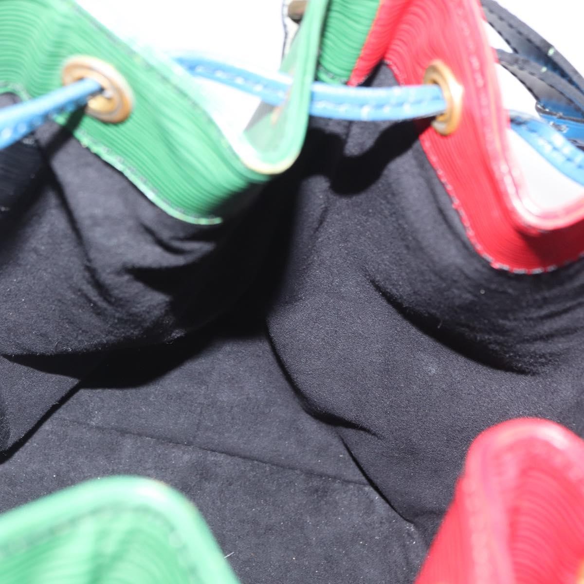 Louis Vuitton Tricolor Petit Noe NM Handbag Epi Leather