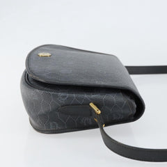 Christian Dior Vintage Honeycomb Shoulder Bag Canvas