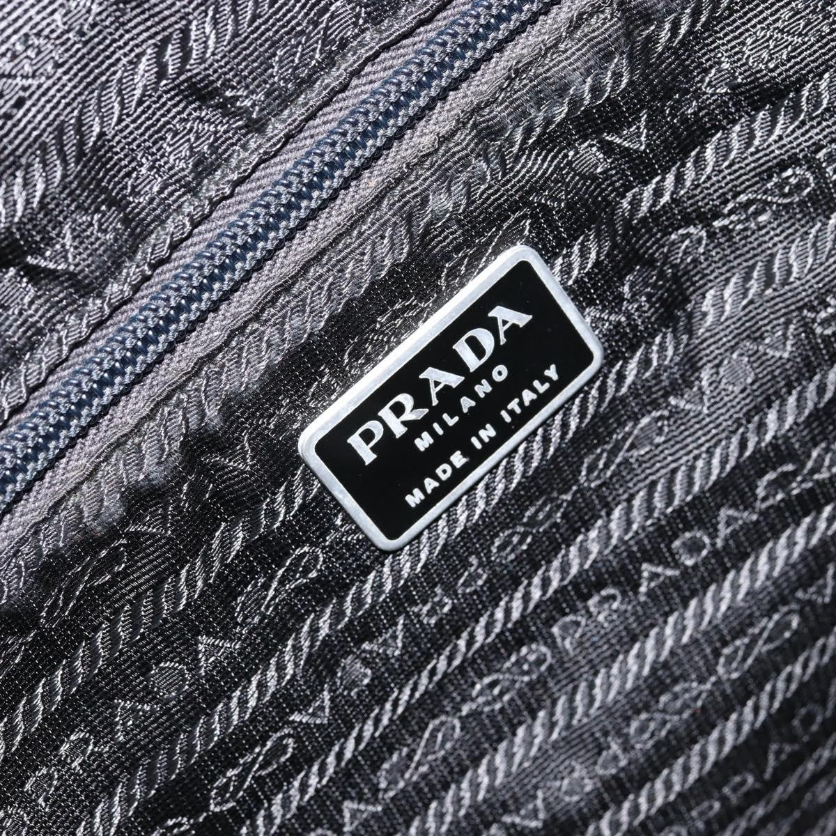 Prada Vintage Zip Tote Tessuto