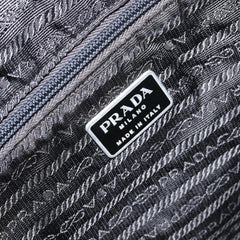 Prada Vintage Zip Tote Tessuto