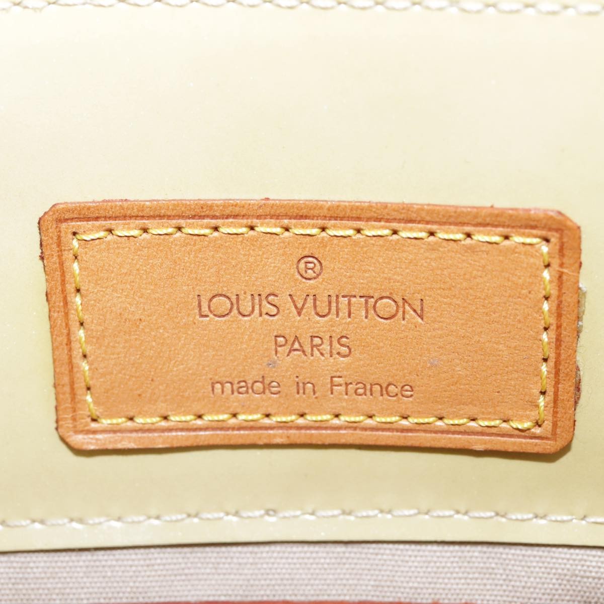 Louis Vuitton Reade Handbag Monogram Vernis