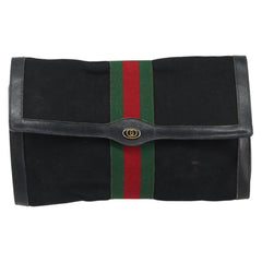 Gucci Sherry line pouch Canvas