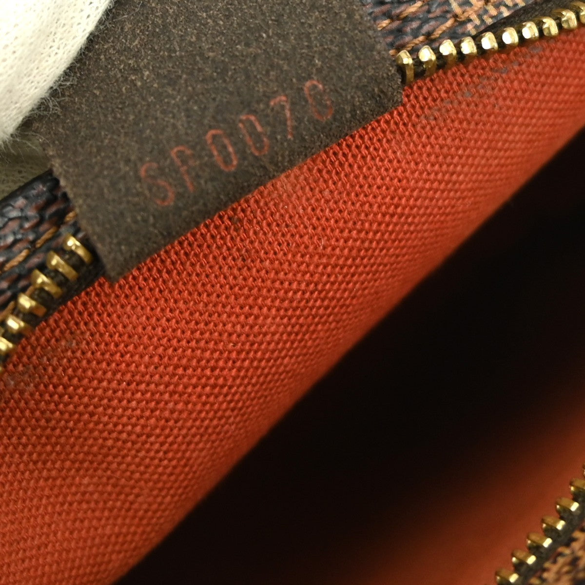 Louis Vuitton Trousse Make Up Bag Damier Canvas