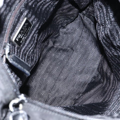Prada Vintage Zip Tote Tessuto