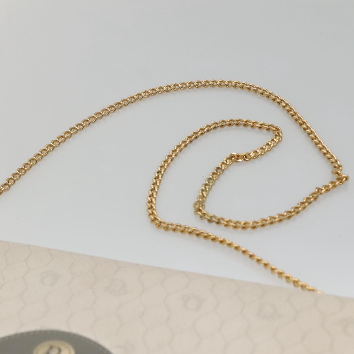 Christian Dior Vintage Honeycomb chain Canvas