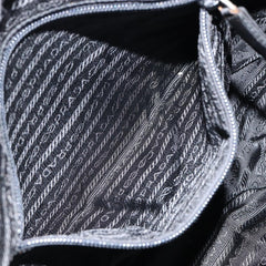 Prada Vintage Zip Tote Tessuto