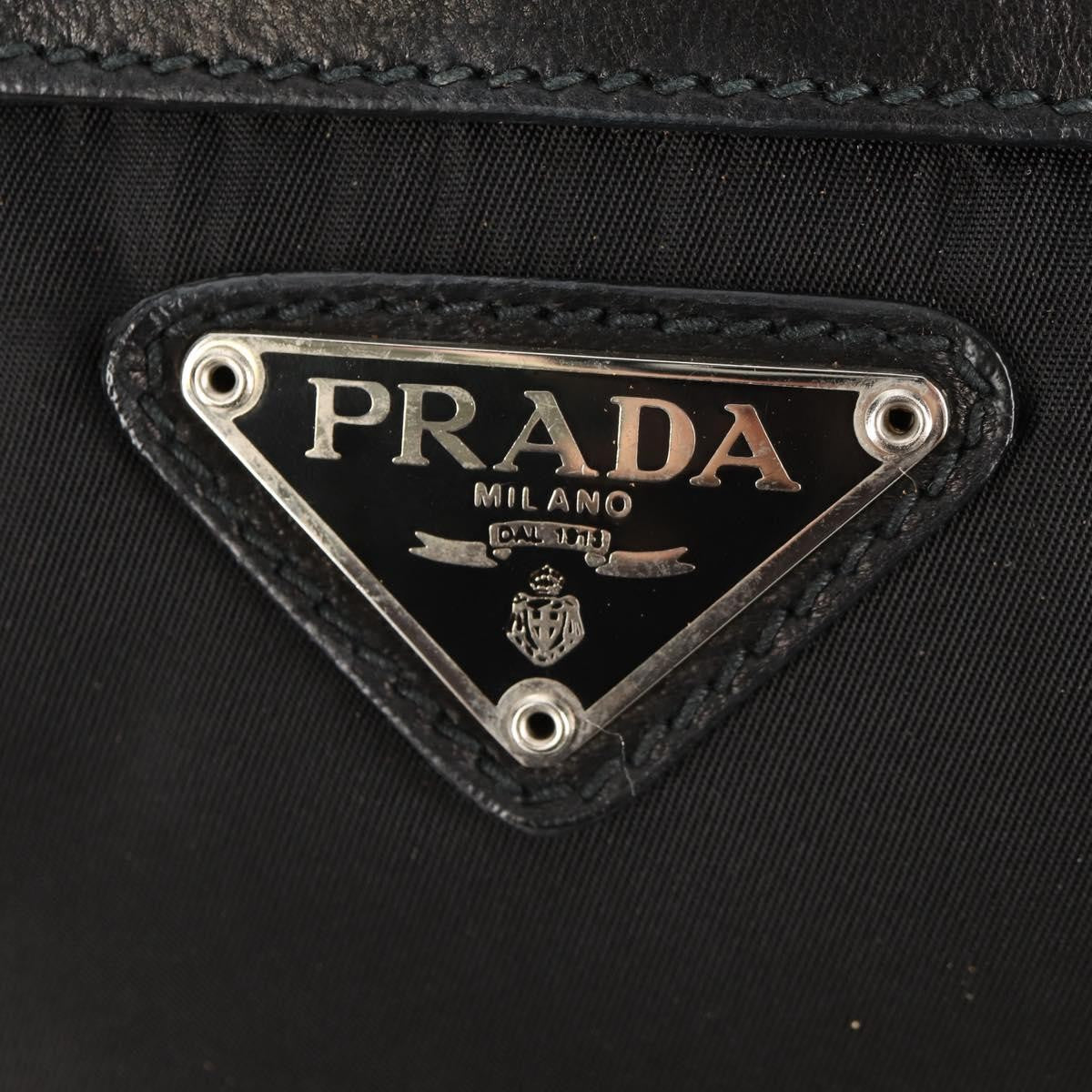Prada Buckle Backpack Quilted Tessuto
