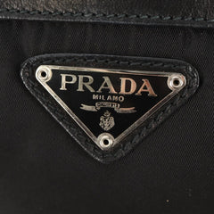 Prada Buckle Backpack Quilted Tessuto
