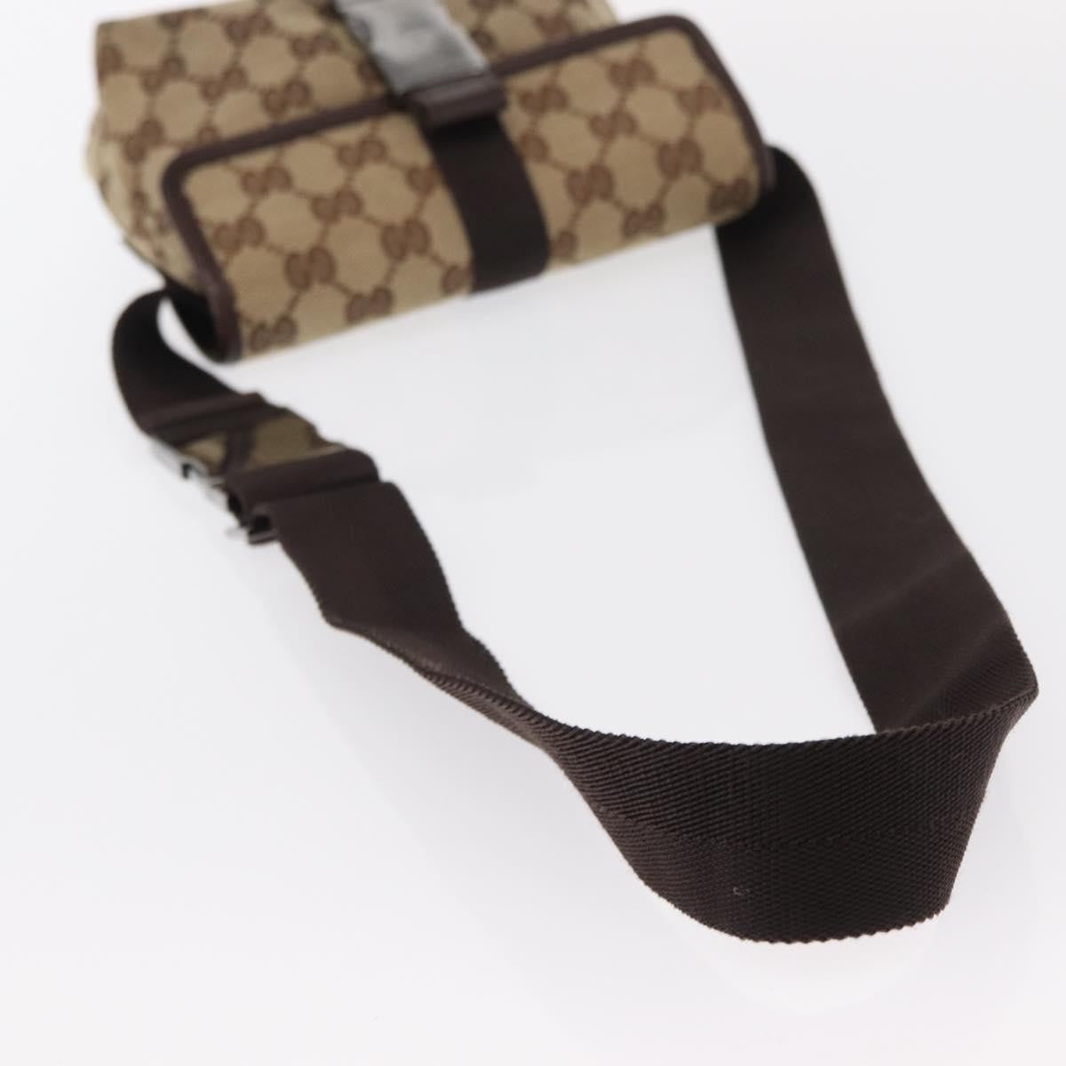 Gucci Buckle Belt Bag GG Canvas