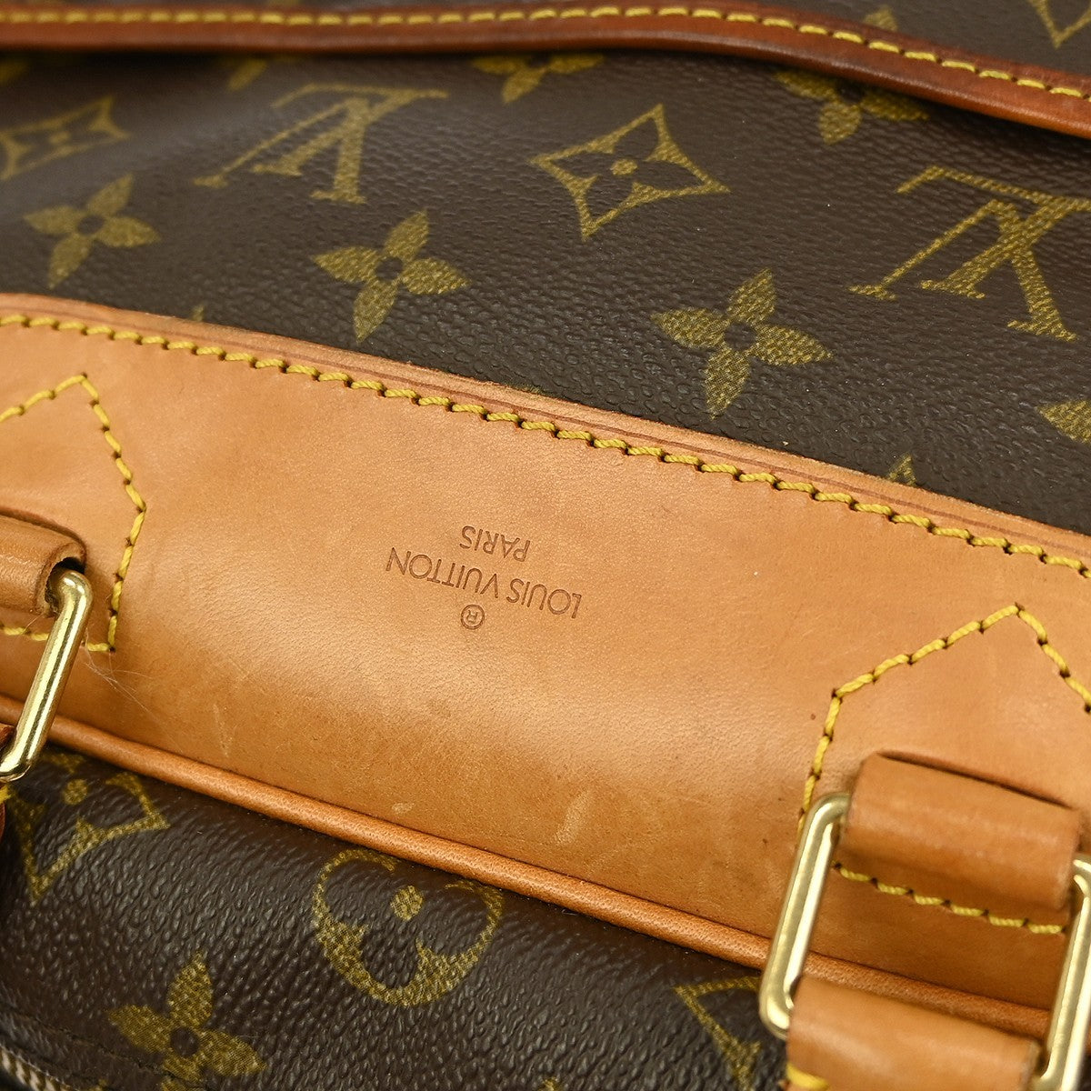 Louis Vuitton Deauville Handbag Monogram Canvas