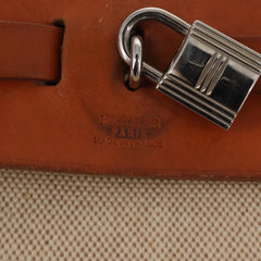 Hermes Herbag A Dos Backpack Toile