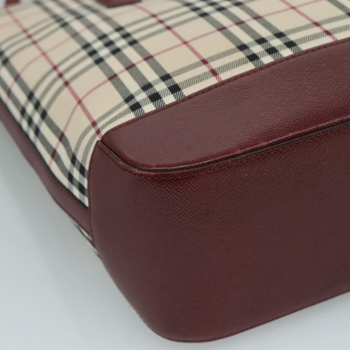 Burberry Nova Check Tote canvas check pattern