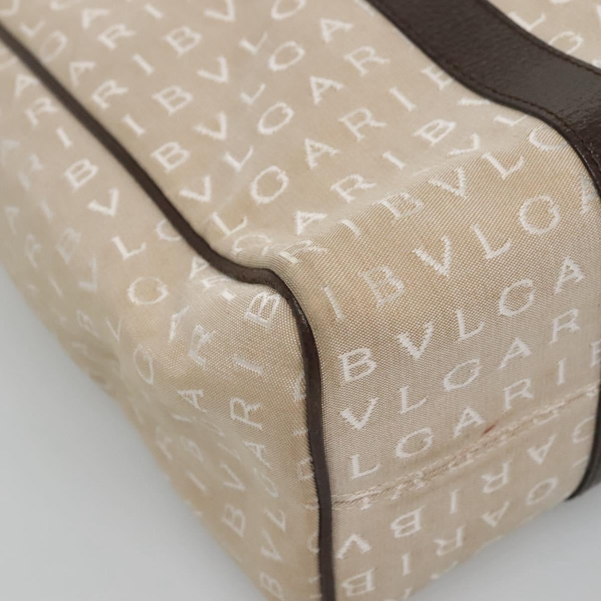 Bvlgari B.Zero1 Logomania Bag Canvas with Leather