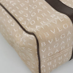 Bvlgari B.Zero1 Logomania Bag Canvas with Leather