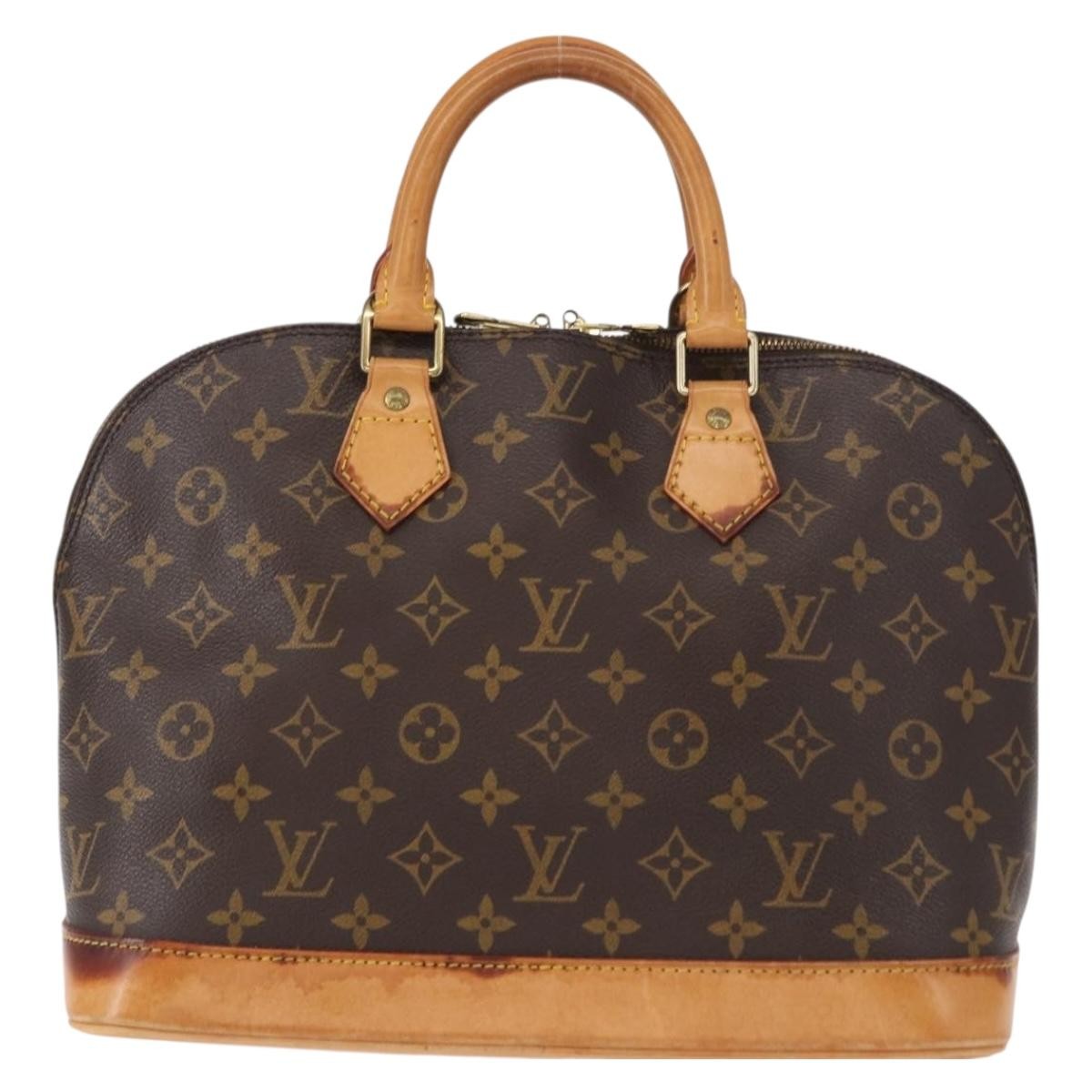 Louis Vuitton Alma Handbag Monogram Canvas