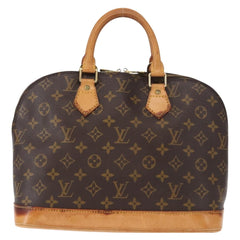 Louis Vuitton Alma Handbag Monogram Canvas