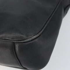 Gucci Vintage Bamboo Handle Open Hobo Leather